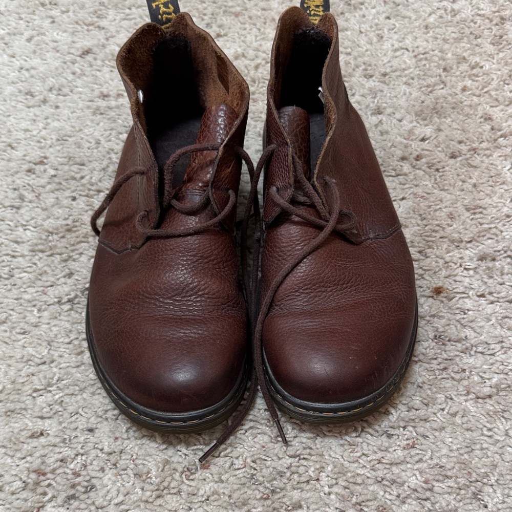 Dr. Martens Rich Brown Leather Chukka Boots